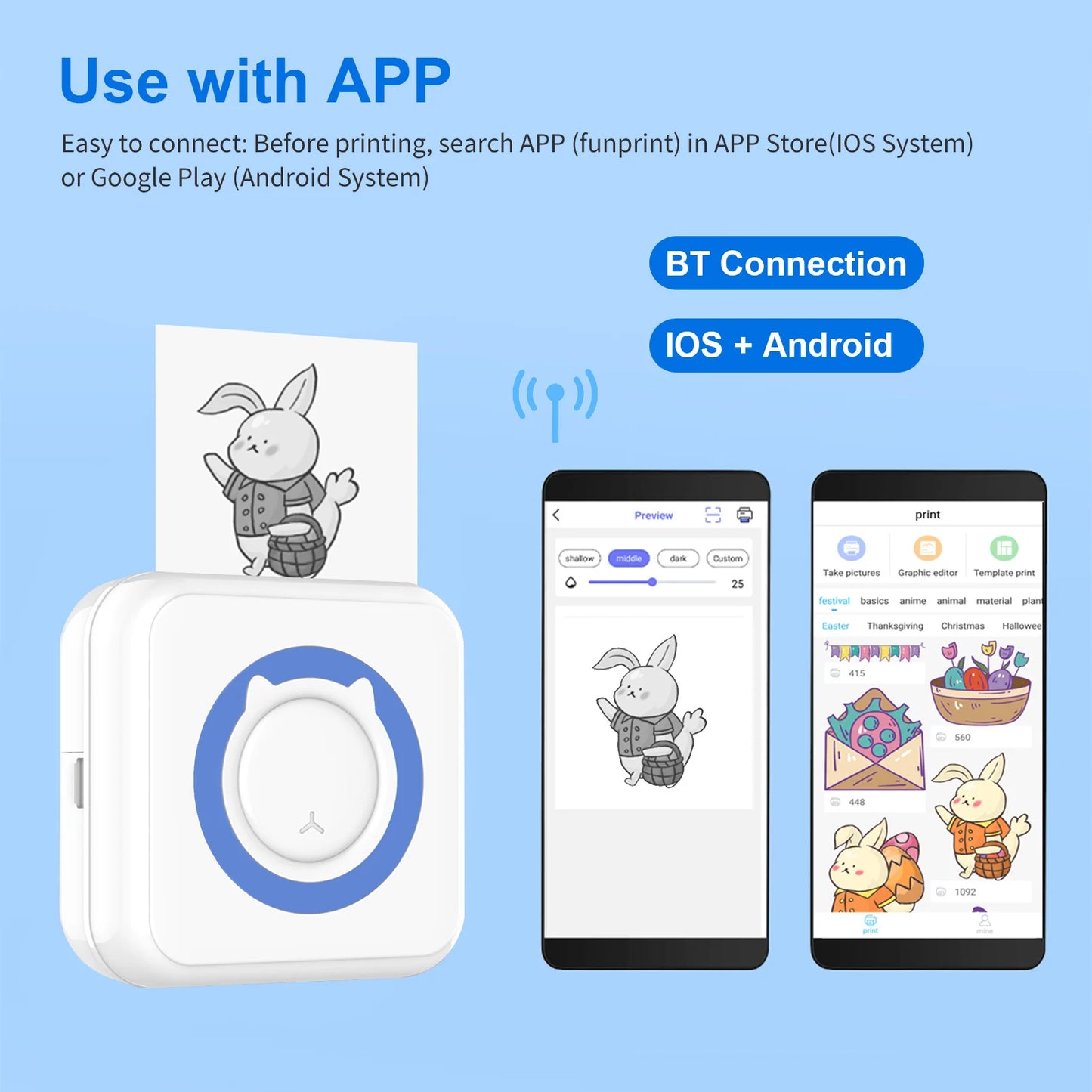 Portable Mini Printer